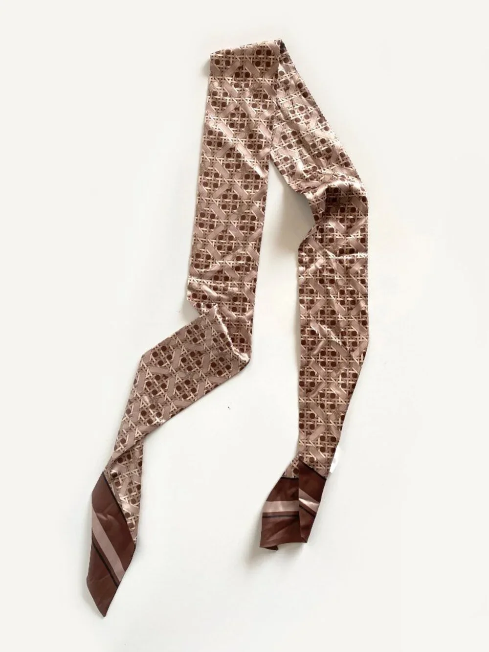 Anne Klein Skinny Bandeau Ribbon Oblong Scarf